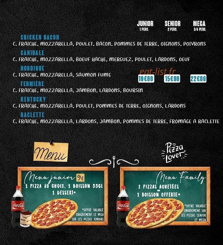 Pizza dorée — carte page 3