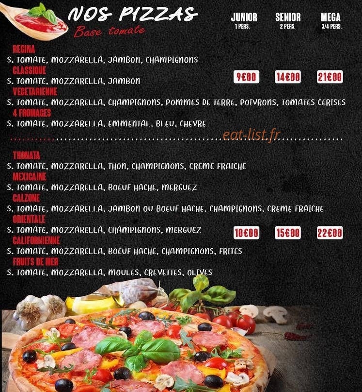 Pizza dorée — carte page 4