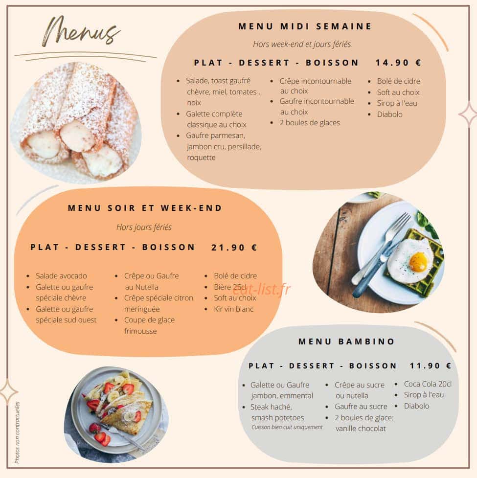 Sweety — carte page 6