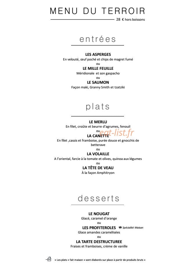 Amphitryon — carte page 4