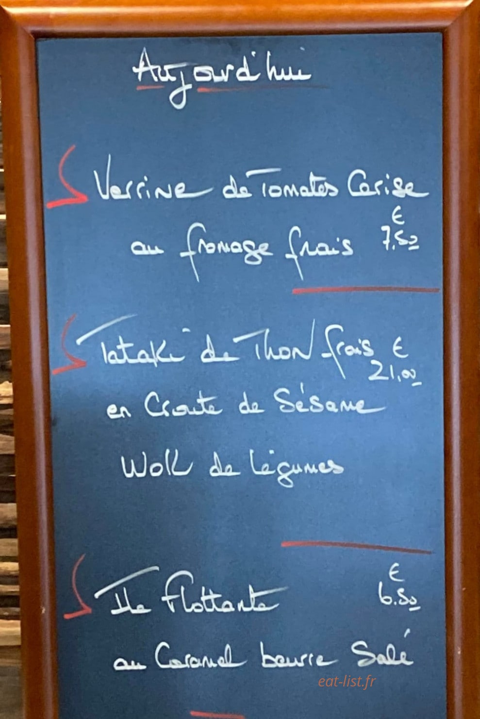 Café du Général — carte page 1