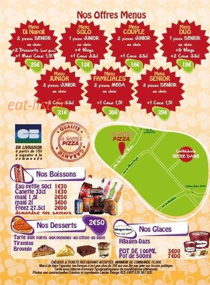 Di napoli pizza — carte page 4
