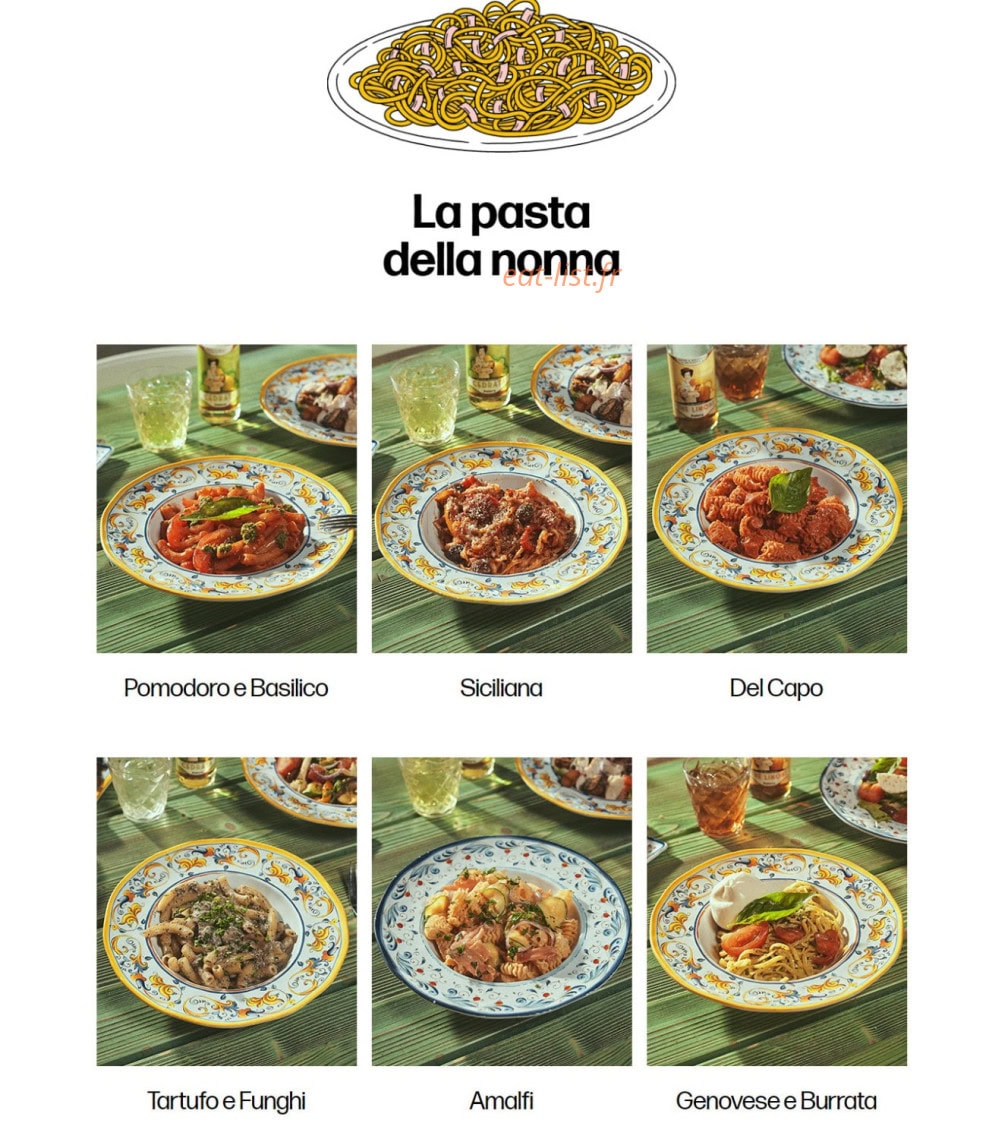 IT - Italian Trattoria — carte page 2