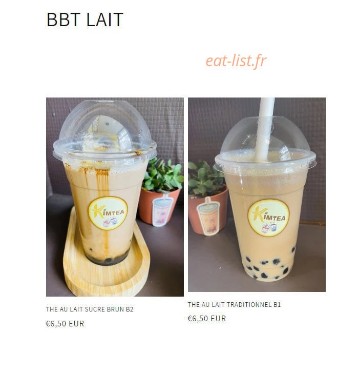 Kim Tea — carte page 5