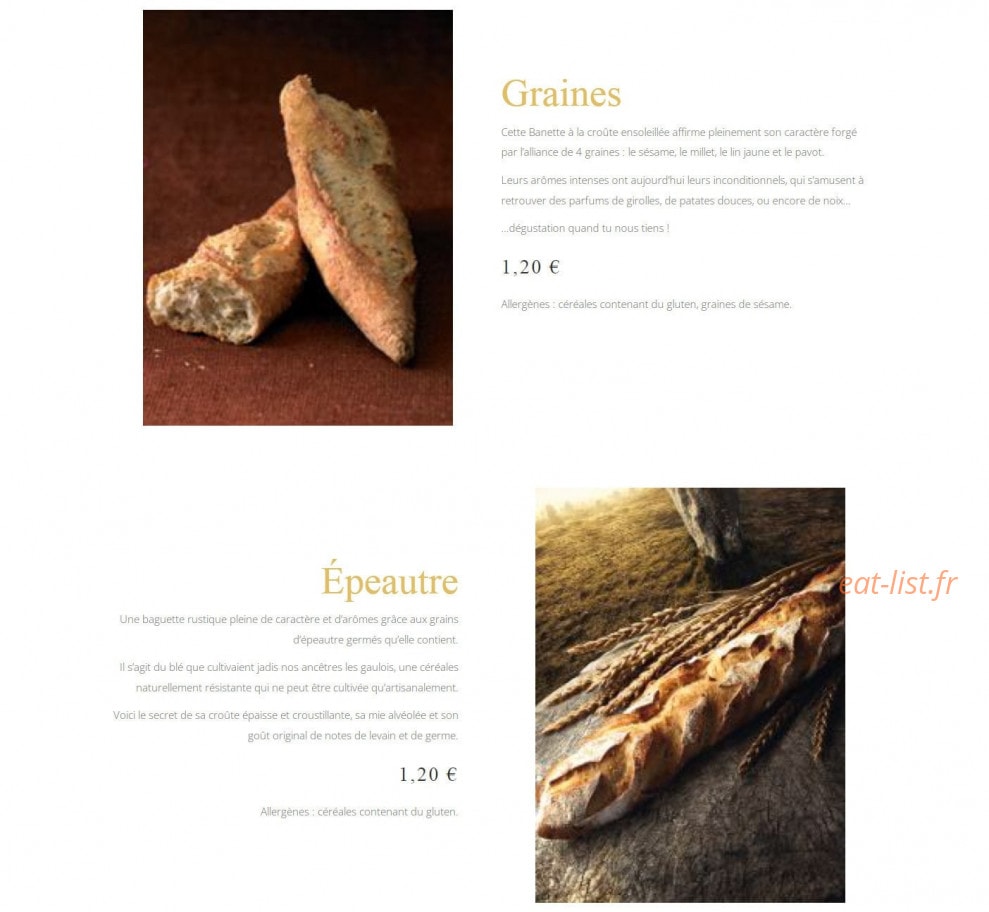 L'Atelier Banette — carte page 2