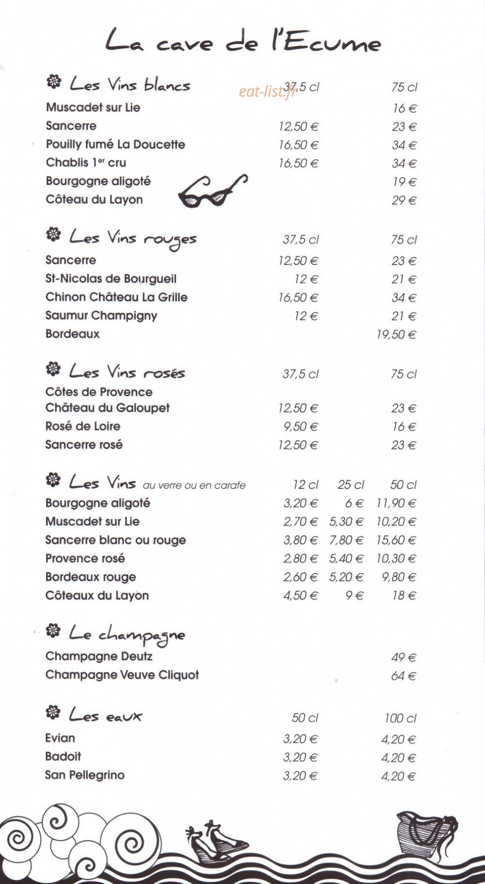 L'Ecume — carte page 3