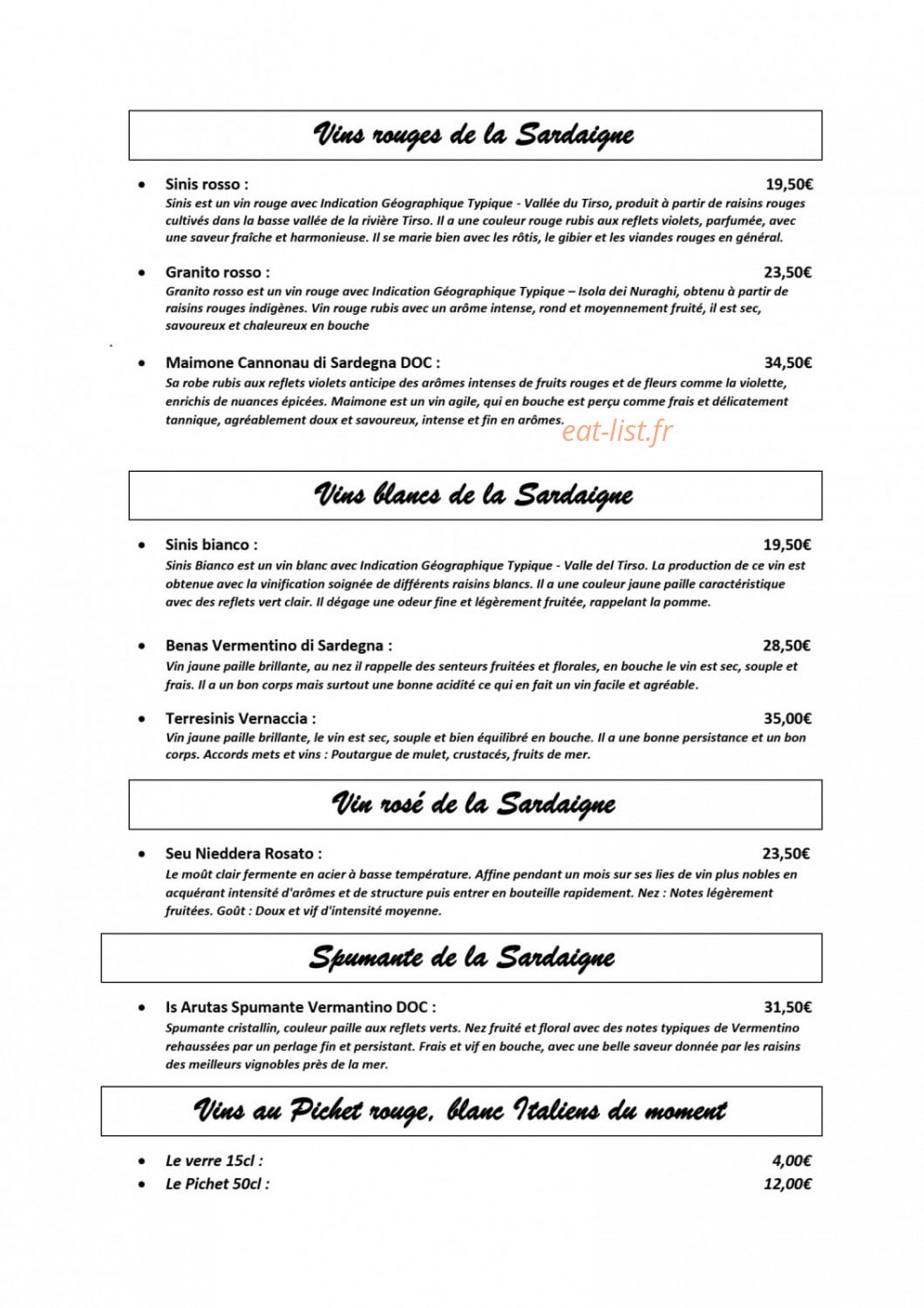 L'Isola — carte page 7