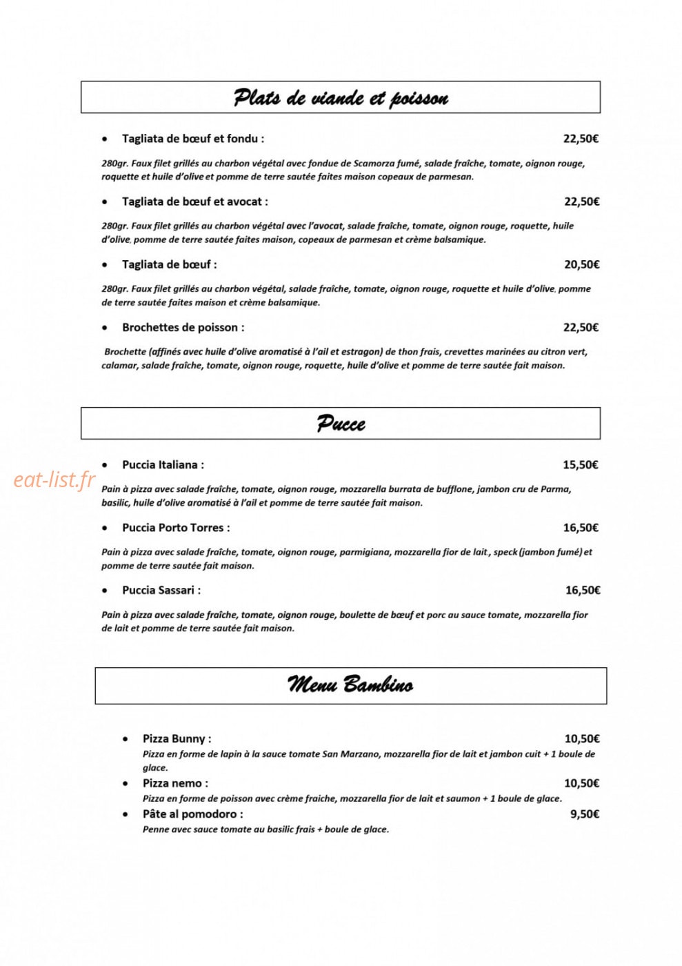 L'Isola — carte page 3