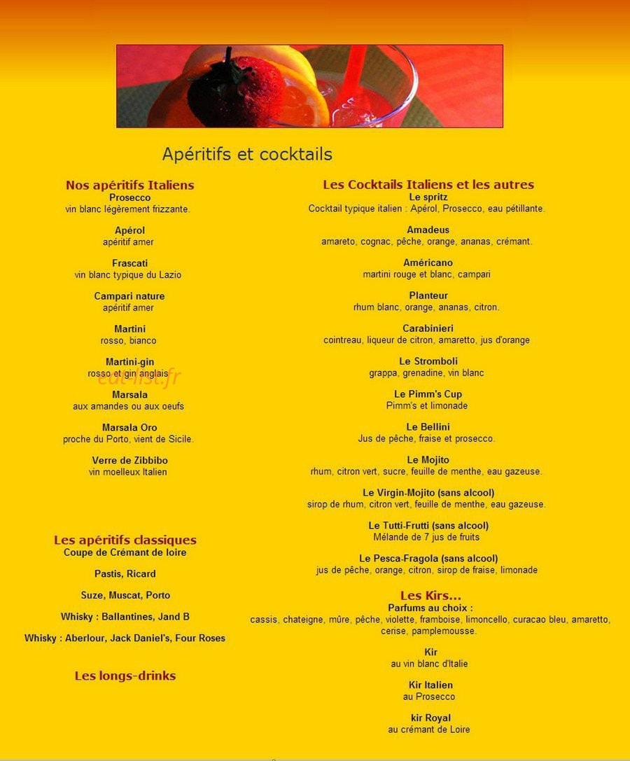 La Passacaille — carte page 1