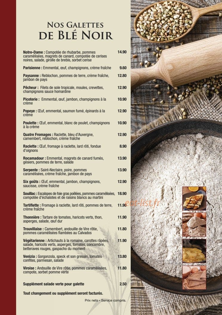 La Picoterie — carte page 7