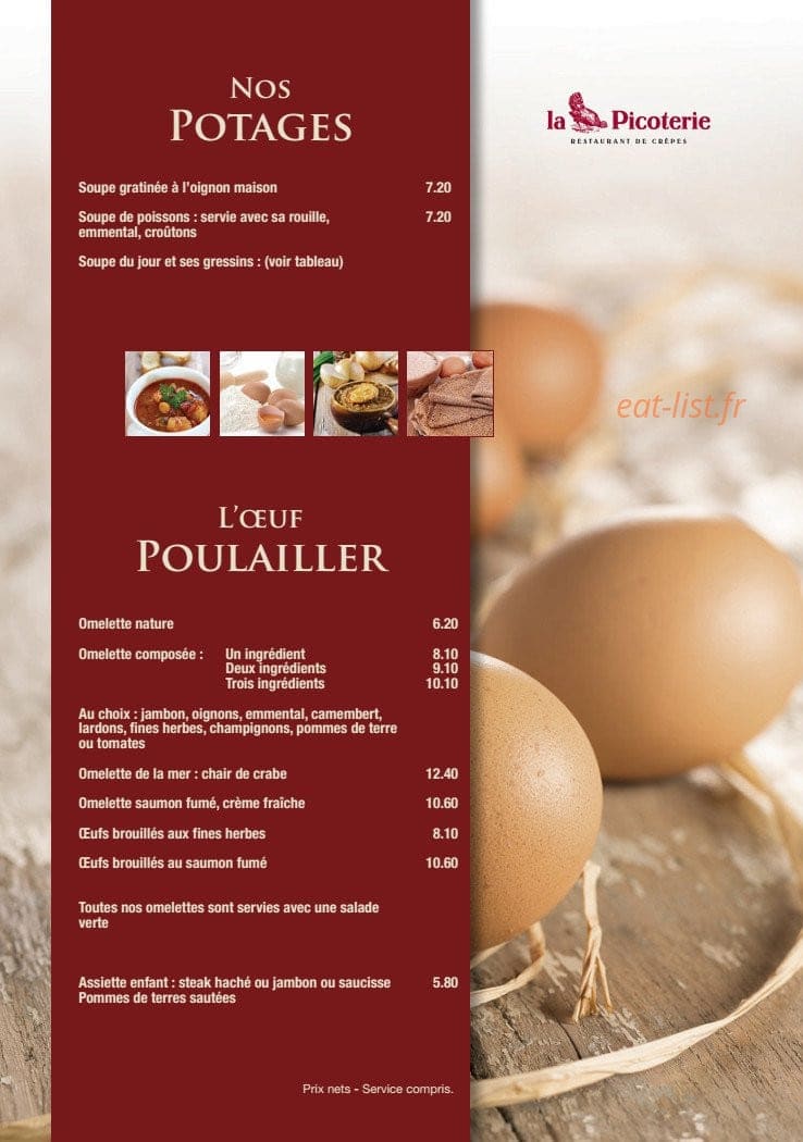 La Picoterie — carte page 3