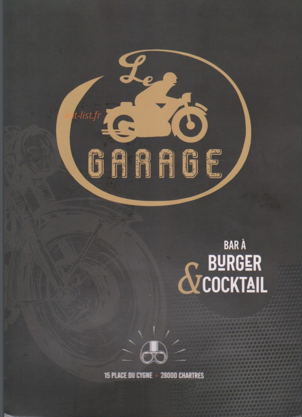 Le Garage — carte page 1