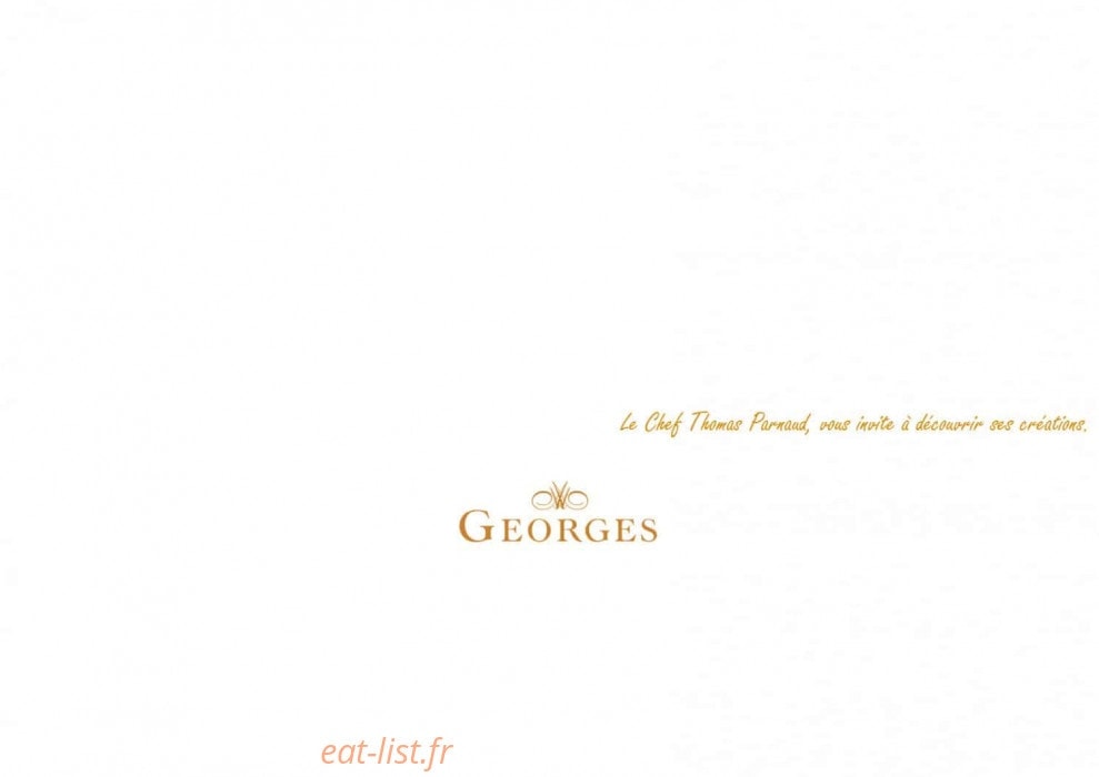 Le Georges — carte page 1