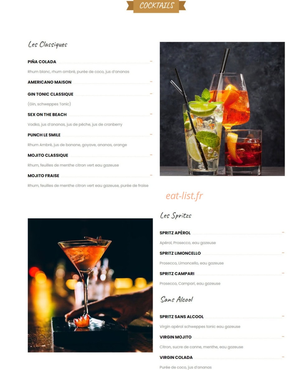 Le smile — carte page 6