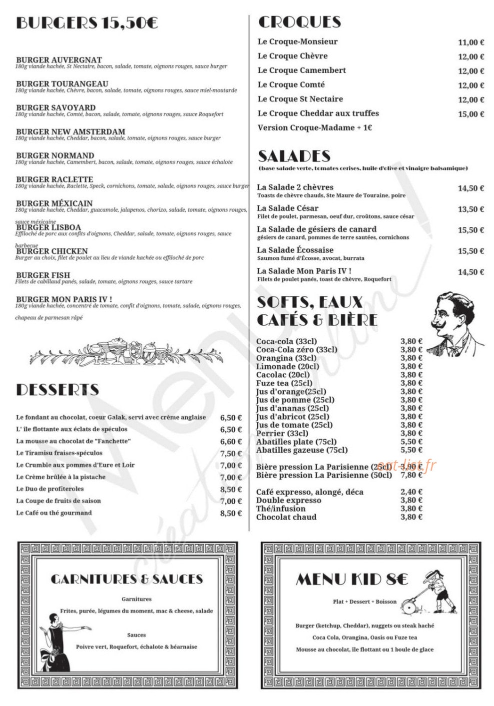 Mon Paris IV ! — carte page 2