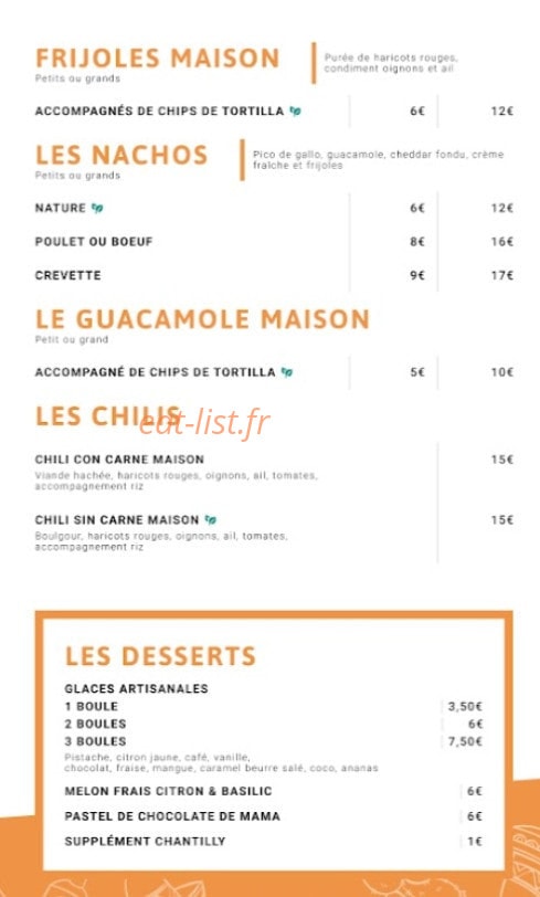Nopal — carte page 2