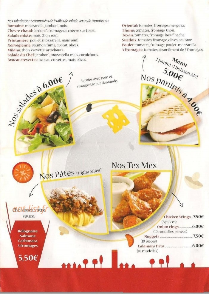 Pizza Milano — carte page 3