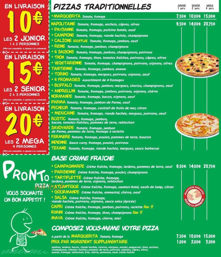 pronto pizza just eat