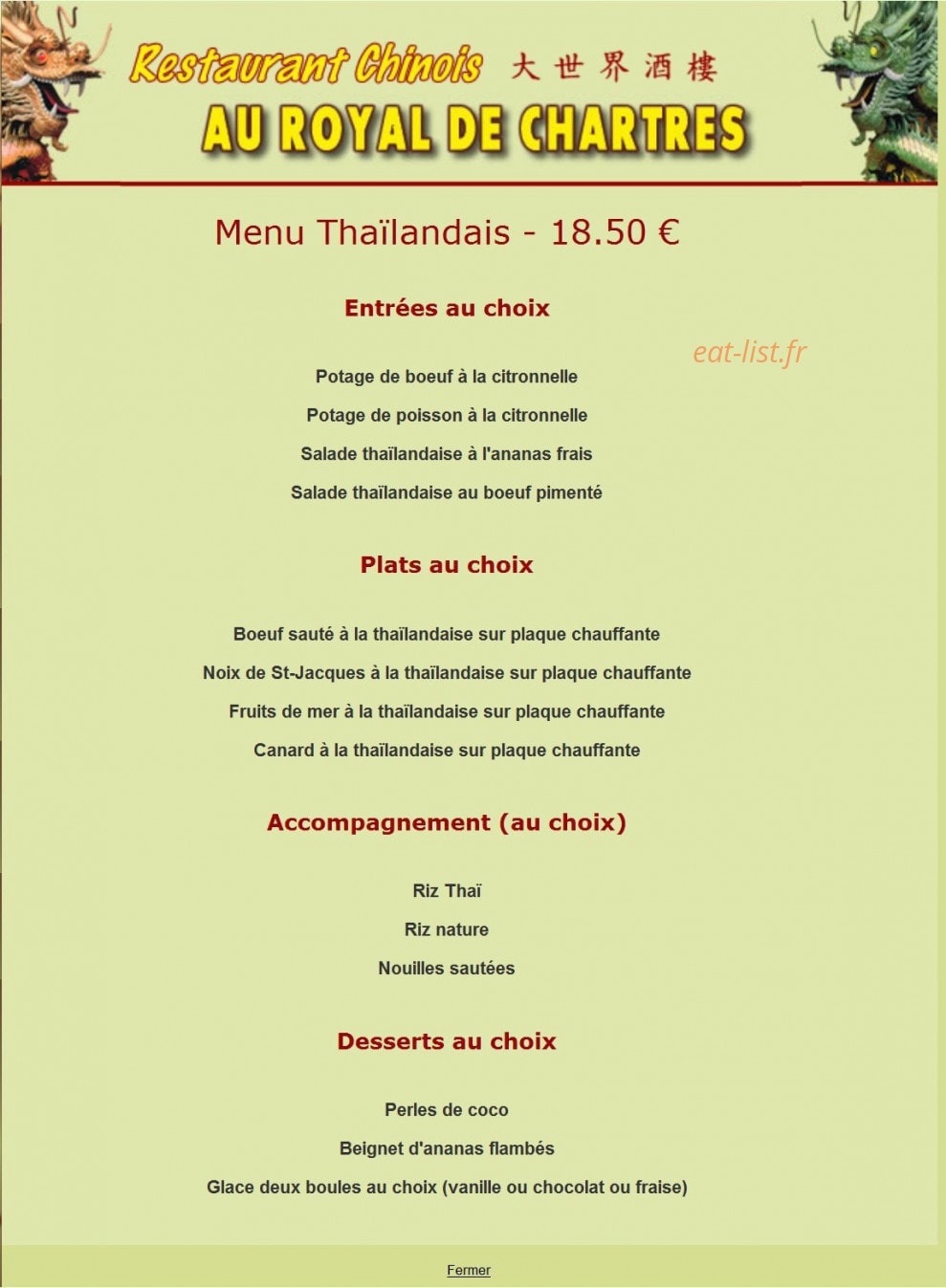 Royal de Chartres — carte page 9