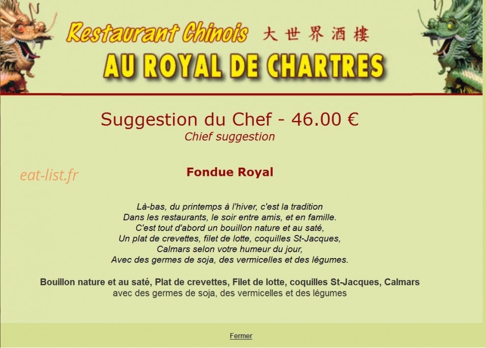 Royal de Chartres — carte page 10