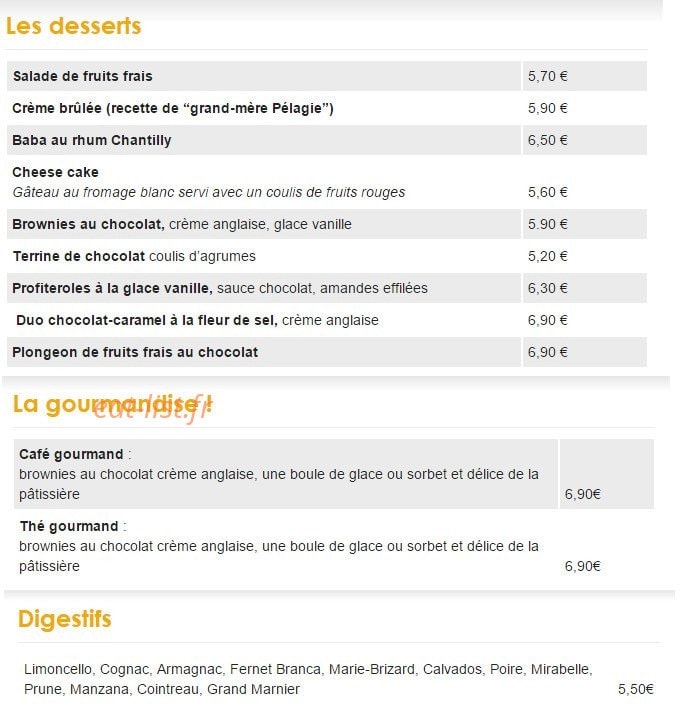 Tomate & Piment — carte page 9