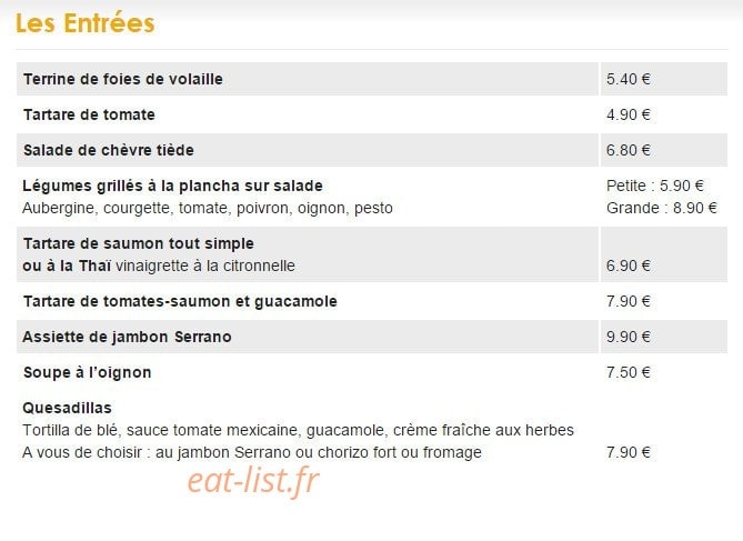 Tomate & Piment — carte page 6