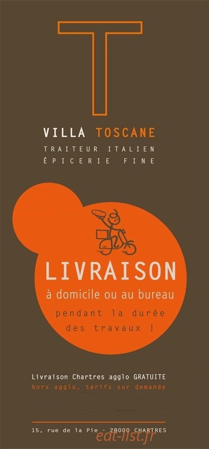Villa Toscane — carte page 1