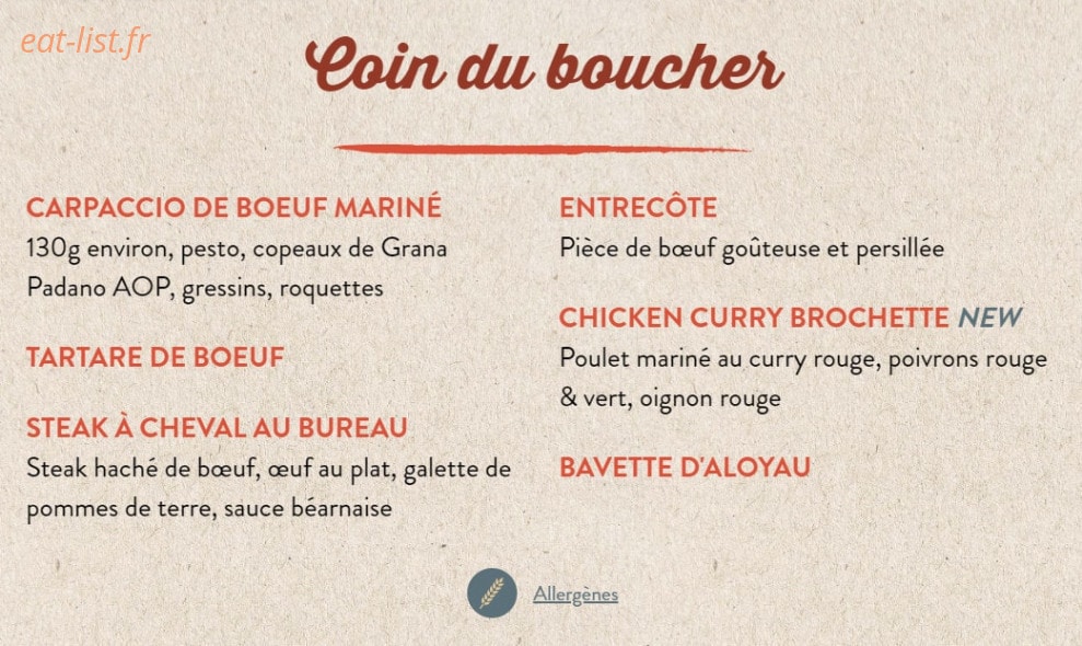 Au Bureau — carte page 3