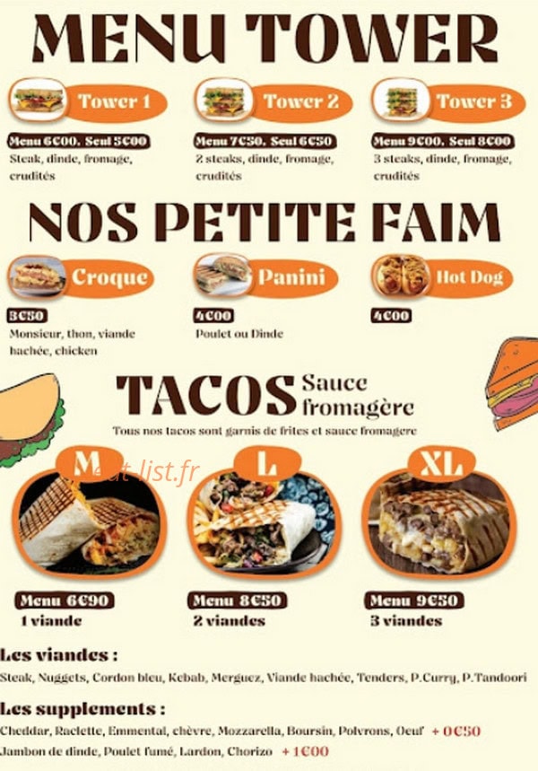 Cheezy us — carte page 1