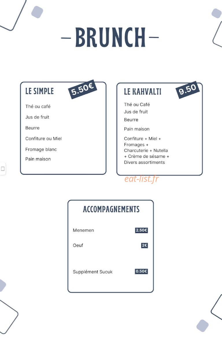 Chez sofi — carte page 2