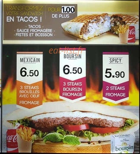 City food — carte page 5