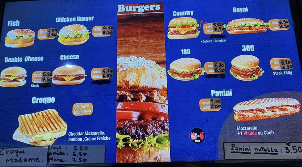 Eat's Time — carte page 4