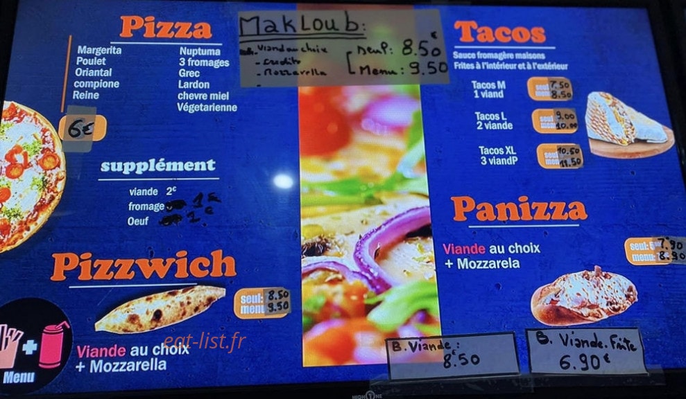 Eat's Time — carte page 5