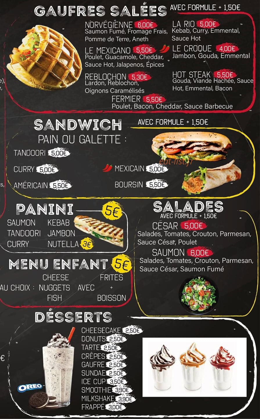 Fandi Eat — carte page 2