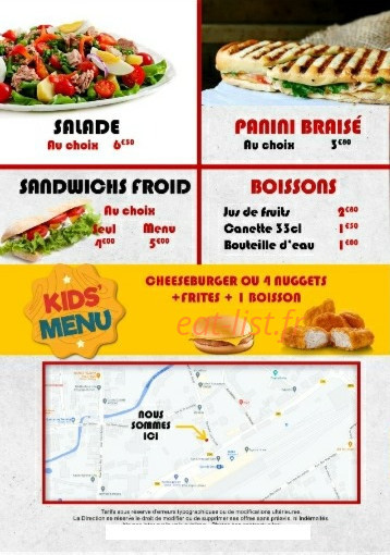 Le Bon Goût — carte page 4