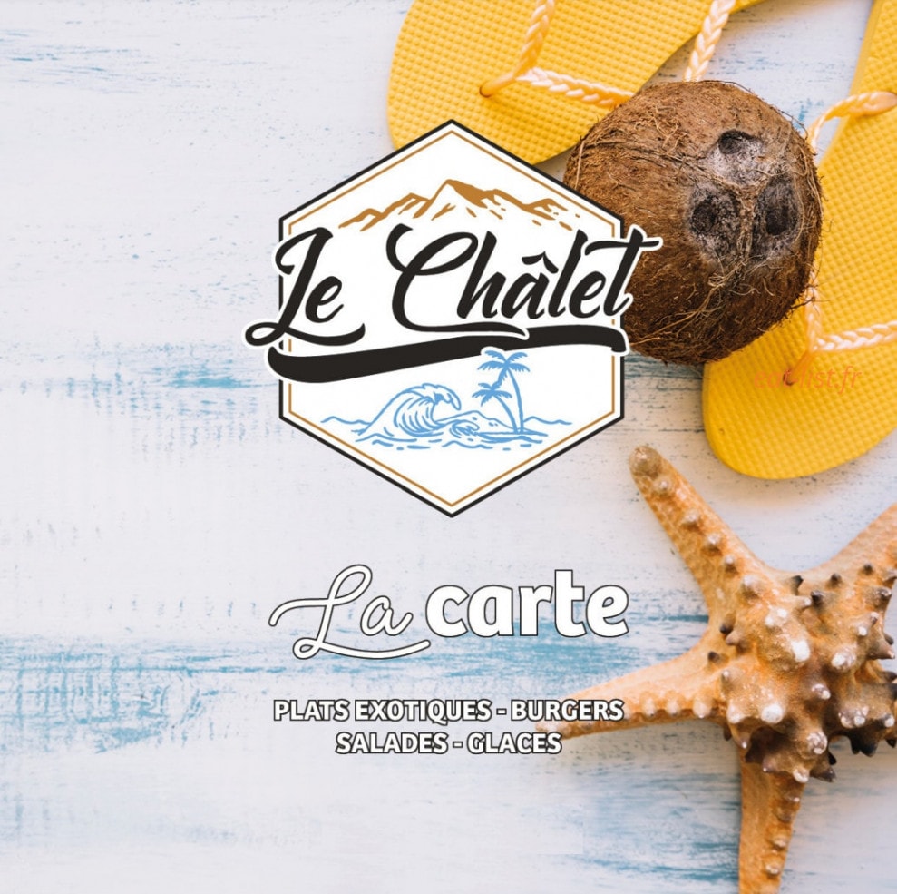 Le Châlet — carte page 1