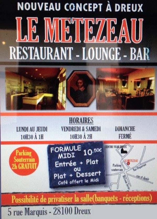 Le Metezeau — carte page 1