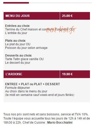 Restaurant Market Pub — carte page 5
