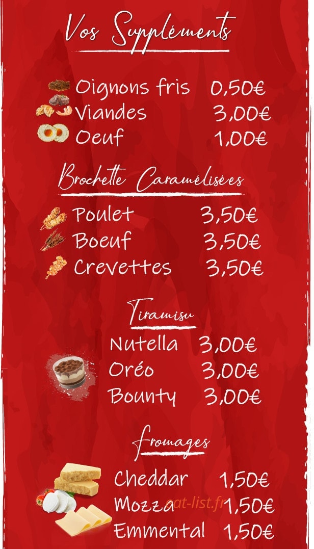 World Wok — carte page 5