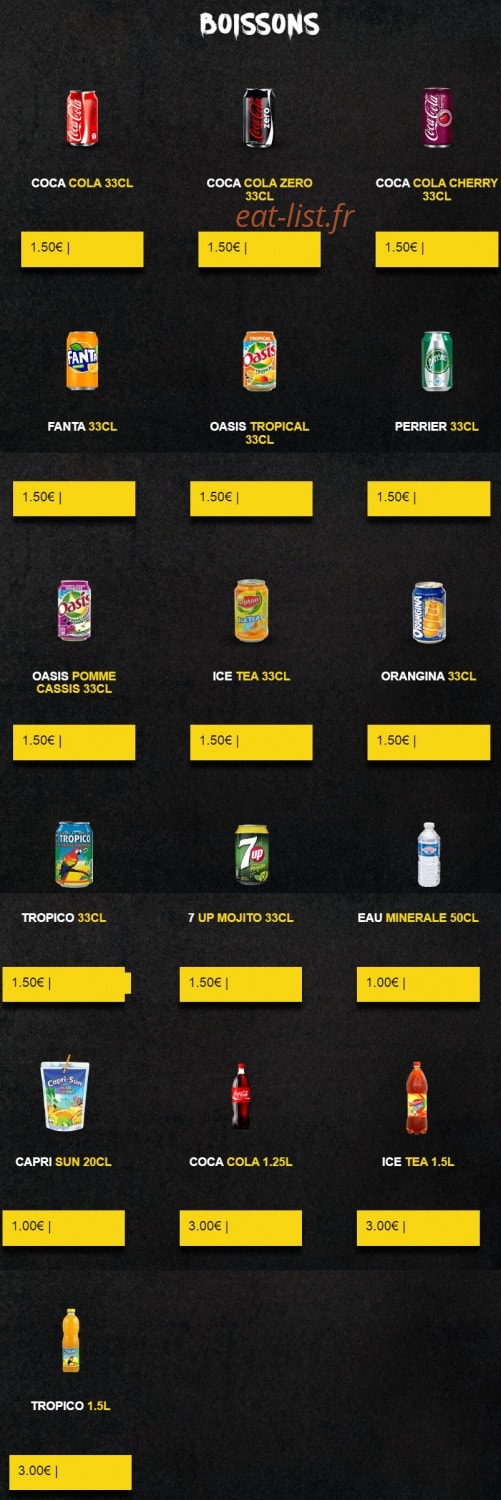 Fresca Pizza — carte page 6