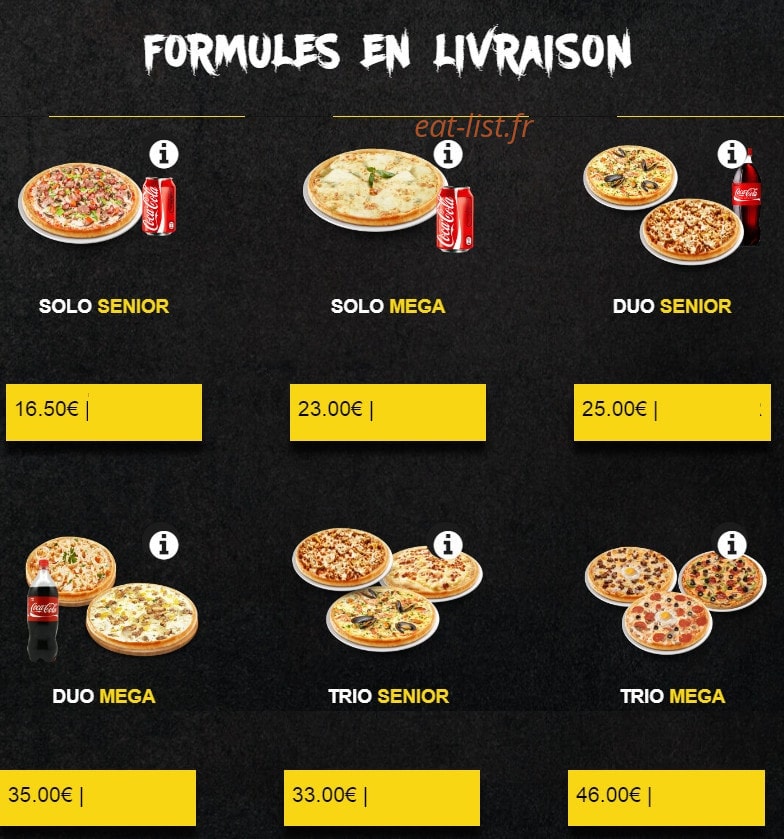 Fresca Pizza — carte page 7