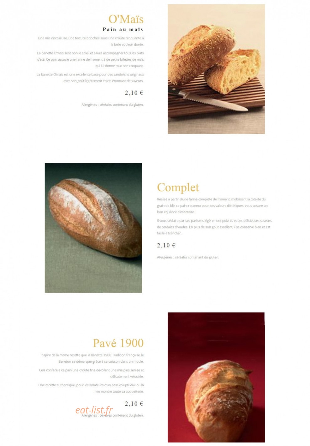 L'Atelier Banette — carte page 4