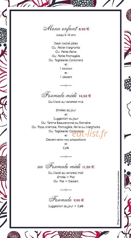 La Toscane — carte page 1