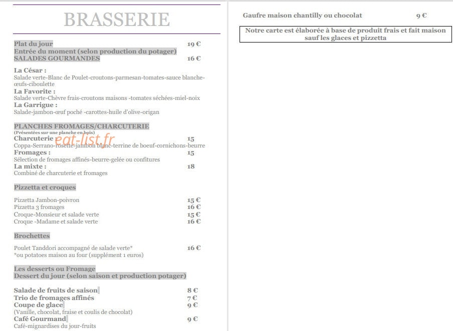 Le Colombier de Hanches — carte page 1