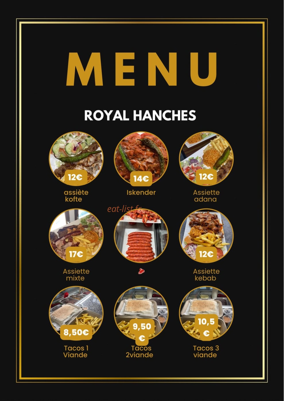 Royal Hanches — carte page 5
