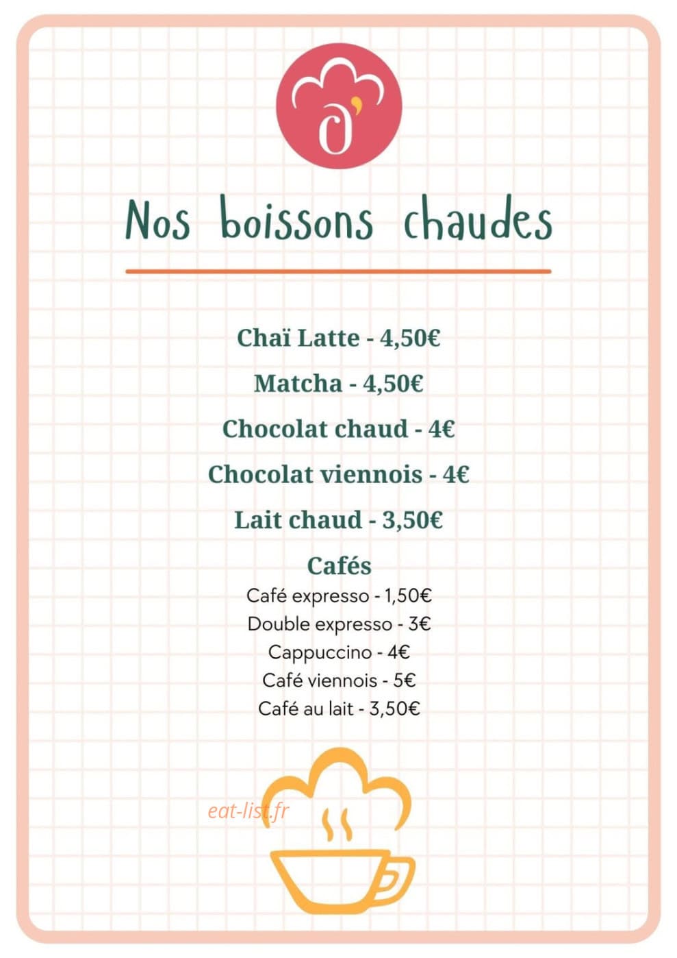 Adèle O'Délices — carte page 5