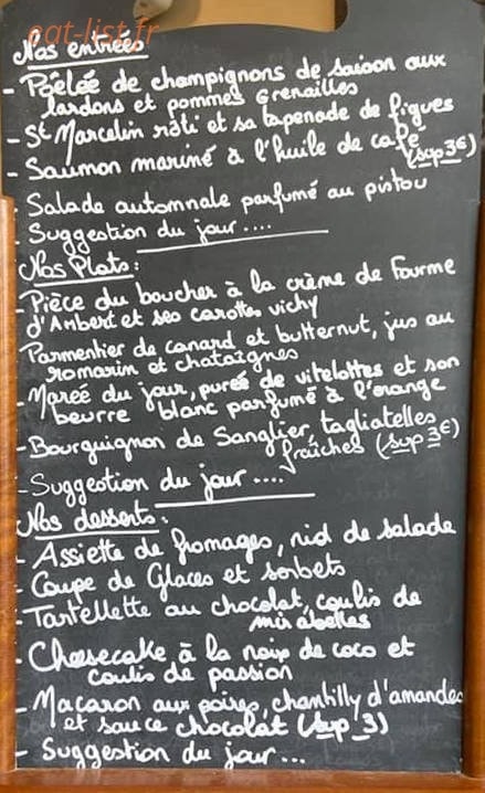 Aux Deux M — carte page 1