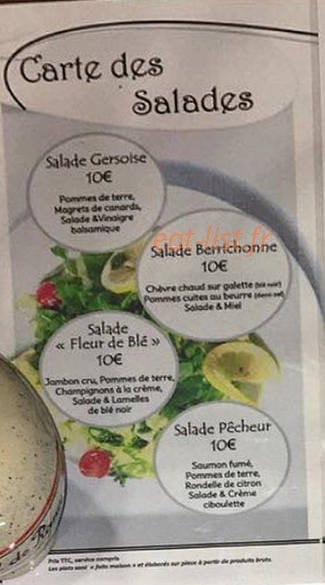 Fleur de Blé — carte page 4