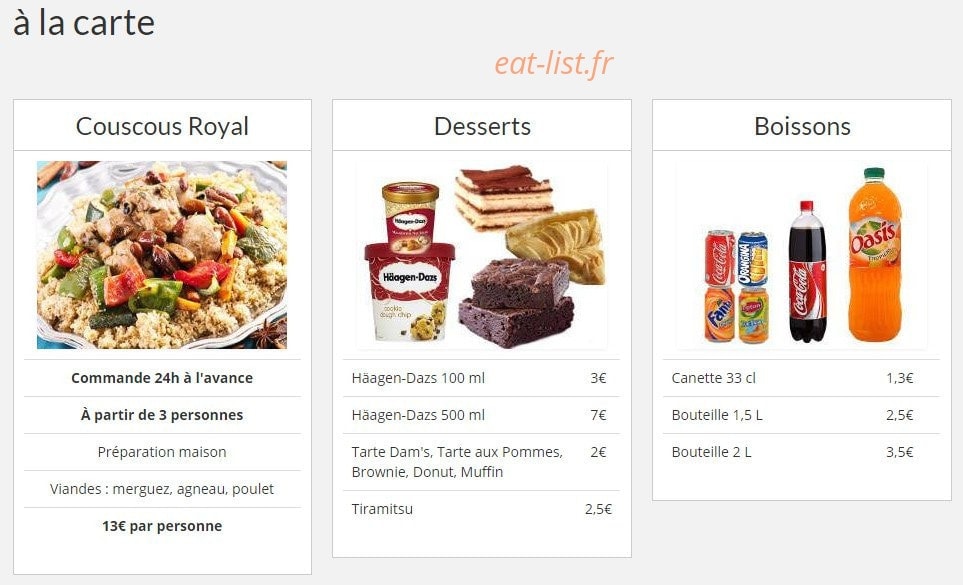 Pizzeria del castello — carte page 5