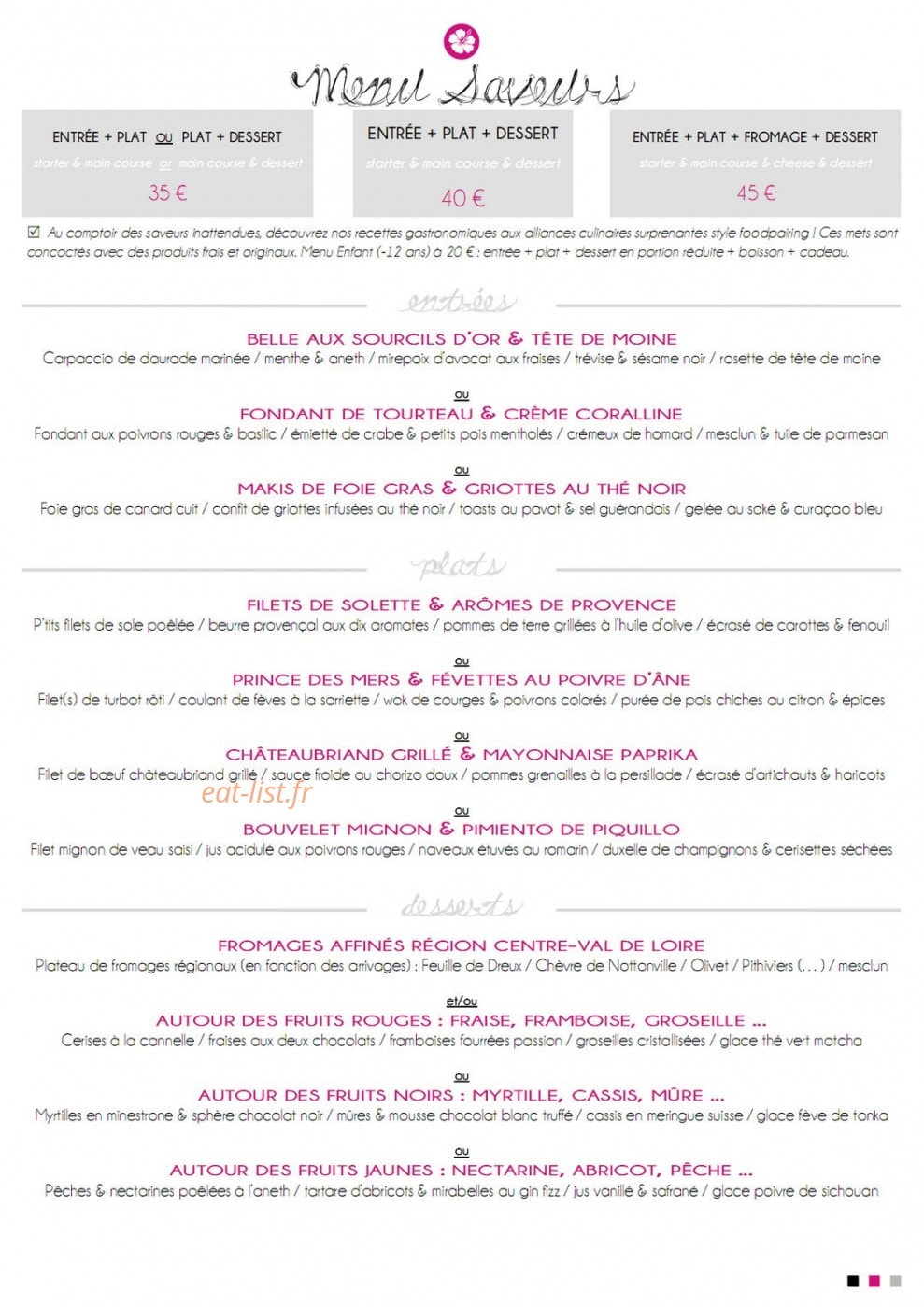 L'Hibiscus — carte page 7